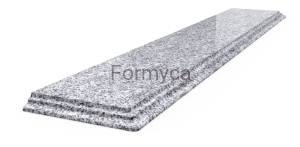 Bianco Crystal BAROCCO 3cm Granite window sill