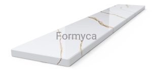 Calacatta Gold Oro 3cm Quartz window sill
