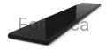 Absolute Black Halbrundstab 3cm