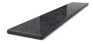 Steel Grey HALF-ROUNDED 3cm Granite window sill