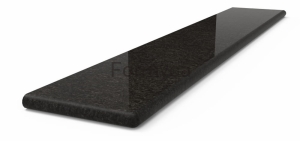 Black Pearl HALF-ROUNDED 3cm Granite window sill