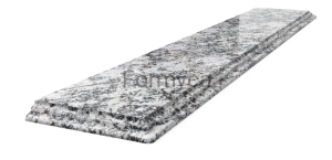 Bianco Typhoon BAROCCO 3cm Granite window sill