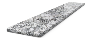 Bianco Typhoon HALF-ROUNDED 3cm Granite window sill