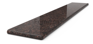 Tan Brown HALF-ROUNDED 3cm Granite window sill