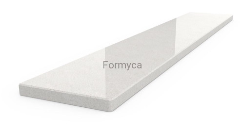 Bianco Carrara YS abgerundete Ecken 3cm